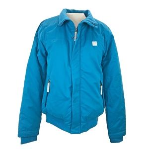 Bench Turquoise Fleece Lined Coat Thumbholes S